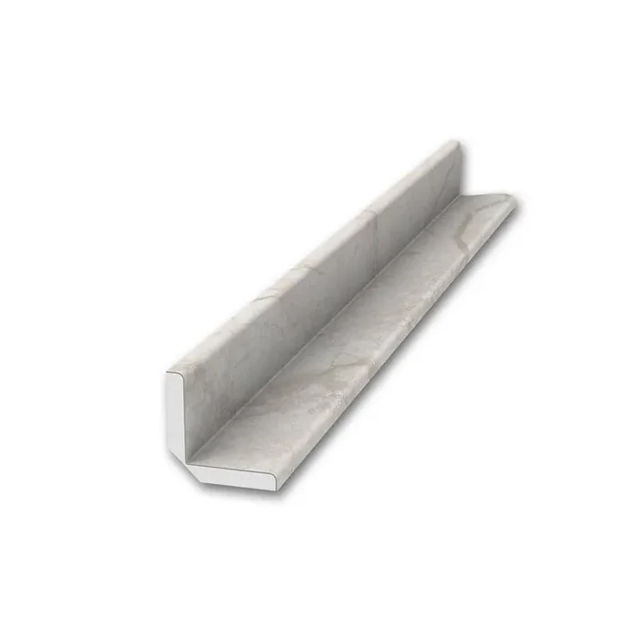 1.5 in. x 1.5 in. x 95 in. Inside Corner Trim in Botticino Cream