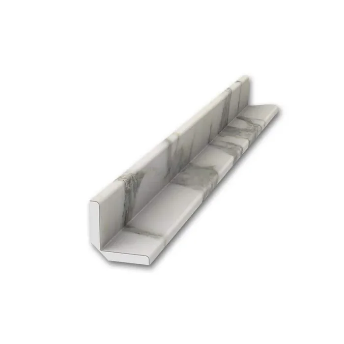 1.5 in. x 1.5 in. x 95 in. Inside Corner Trim in Calcutta Gold