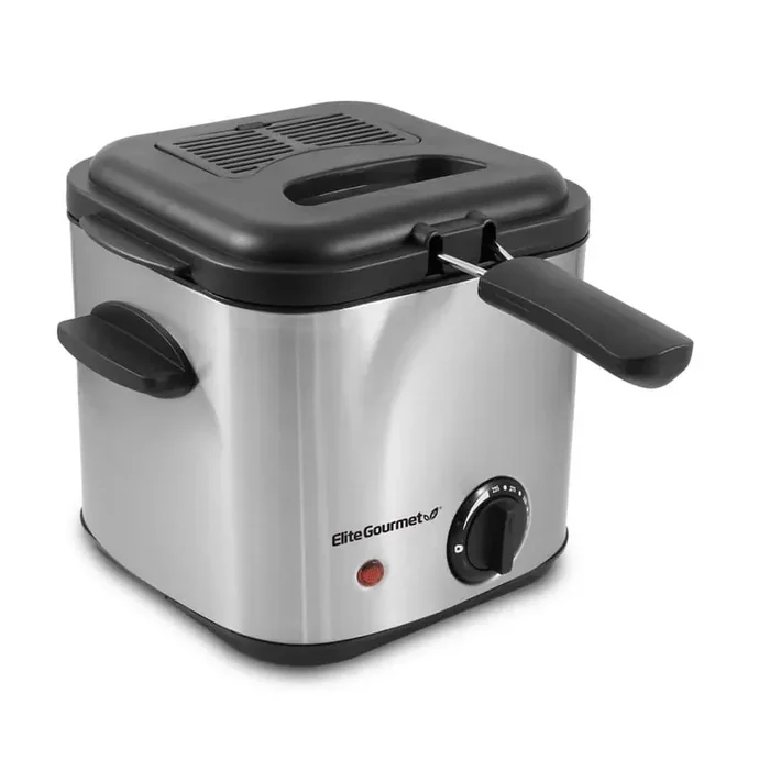 1.5 Qt. Stainless Steel Deep Fryer