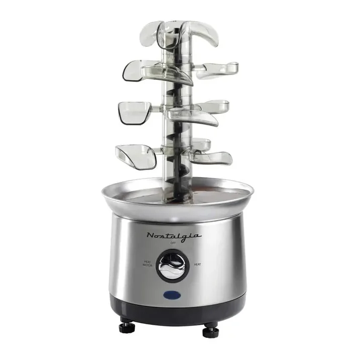 1 qt. Stainless Steel Cascading Chocolate Fondue Pot
