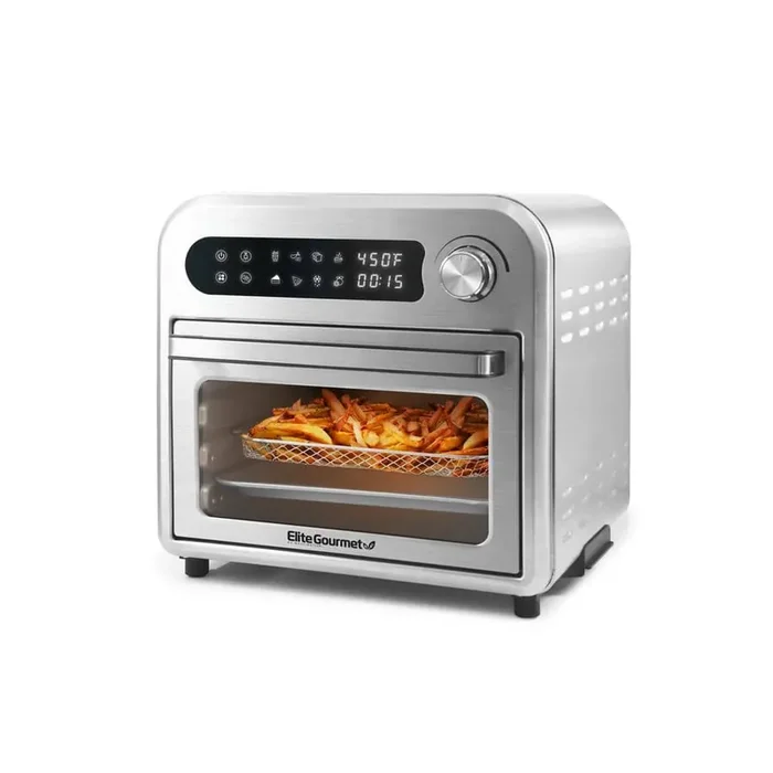 10 Qt. Stainless Steel Air Fryer Oven with Basket