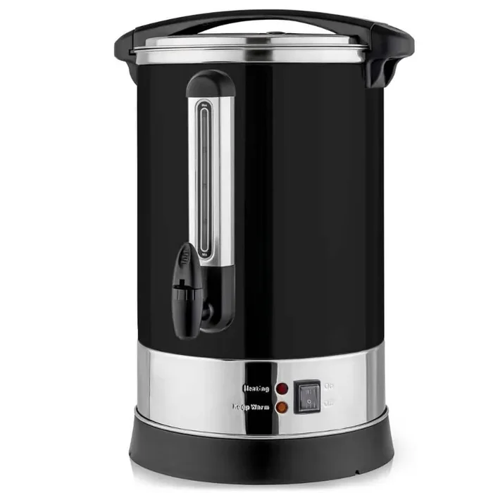 100 Cup Commercial Coffee Urn – Stainless Steel (Black)