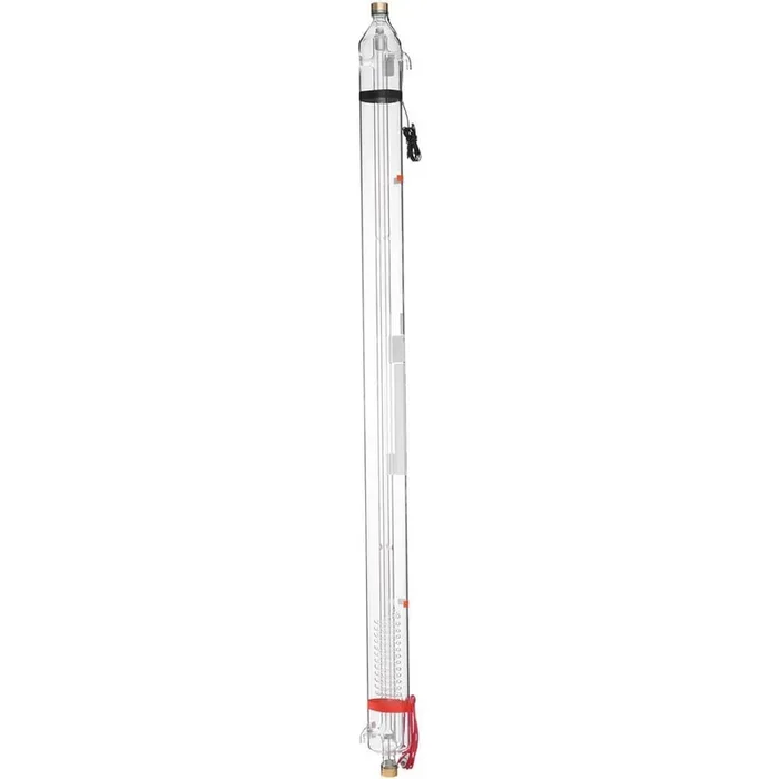 100-Watts CO2 Laser Tube 57 in. Length 3.1 in. Borosilicate Glass Laser Cutter Tube with Metal Head for Cutting Machine