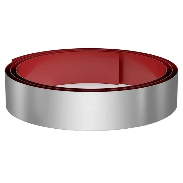 102 in. W x 4 in. H Stainless Steel Nickel Toe Kick Baseboard Plate for Bottom of Door, Kitchen Island, Cabinet