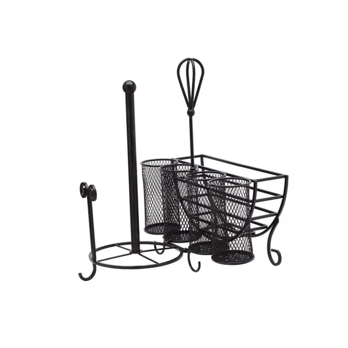 12.95 in. x 14.06 in. x 15 in. 5 Compartment Avilla Picnic Caddy