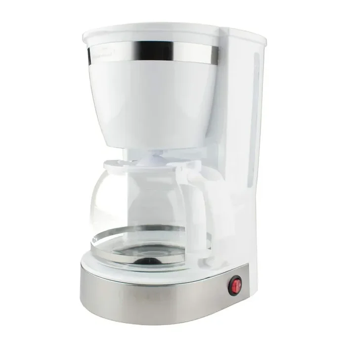 12-Cup White Coffee Maker