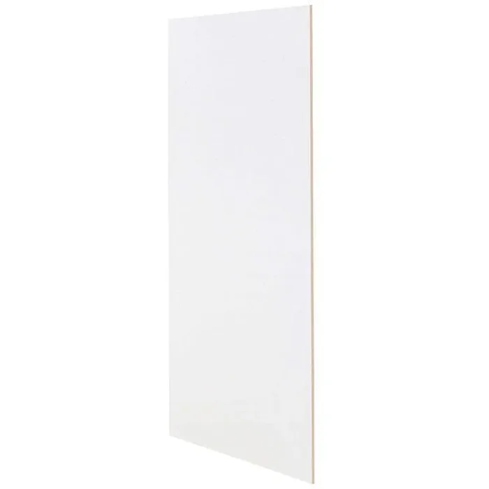 12 in. W x 30 in. H Matching Wall Cabinet End Panel in Satin White (2-Pack)