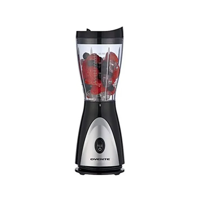 13.5 oz. 3-Speed Black Multi-Purpose Personal Blender with BPA-Free Take-Along Cup and Lid for Smoothies, Healthy Drinks