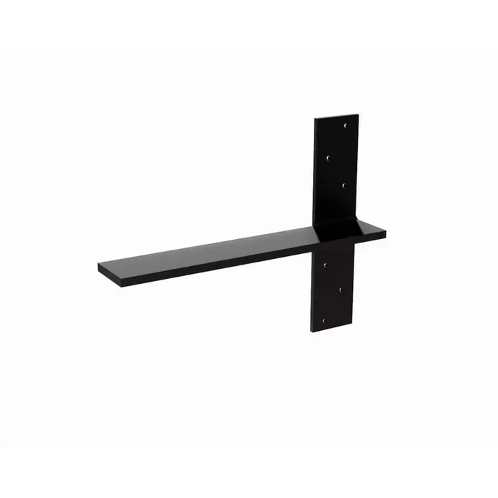 14 in. Steel Free Hanging Universal Angled Shelf Bracket
