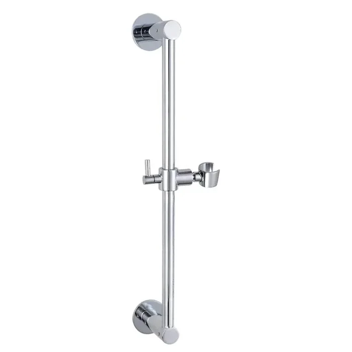 15 in. All-Metal Adjustable Shower Slide Bar in Brushed Nickel, Wall Mount Handheld Shower Head Holder