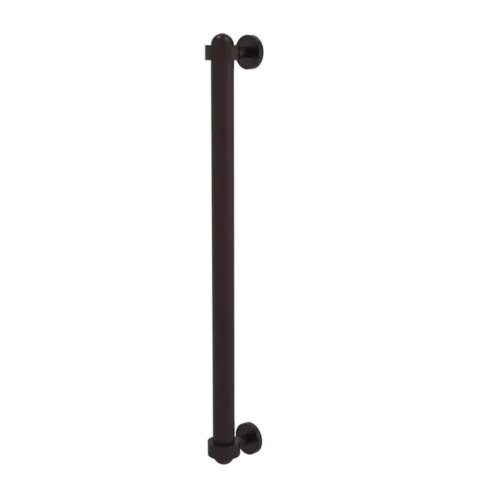 18 in. Center-to-Center Refrigerator Pull in Antique Bronze