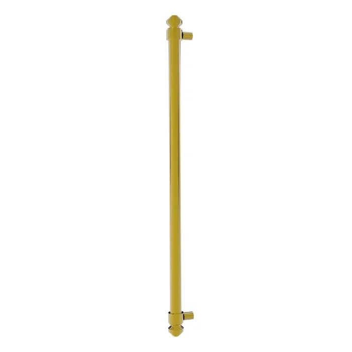 18 in. Center-to-Center Refrigerator Pull in Polished Brass