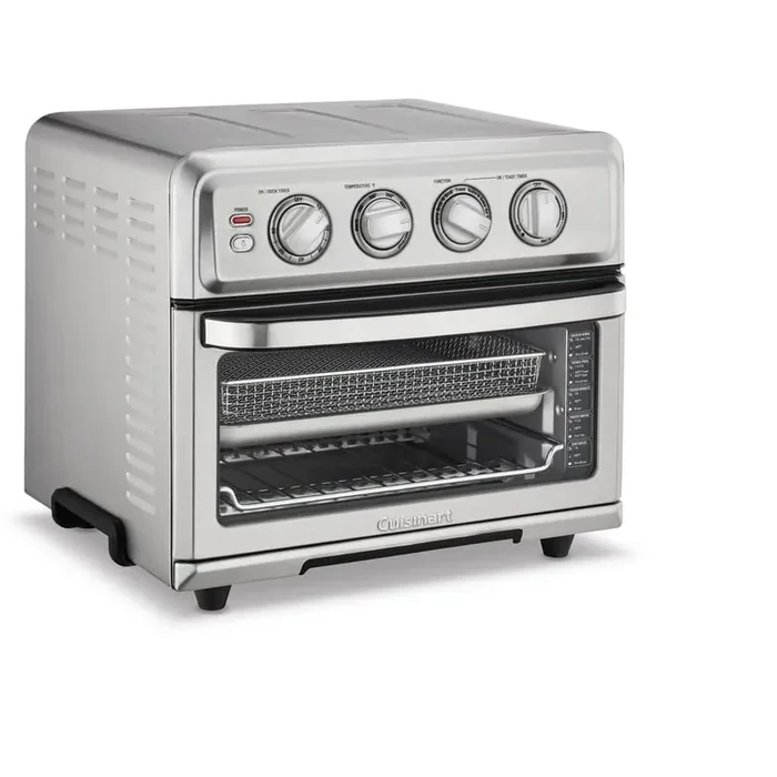 1800 W Stainless Steel 0.6-cubic-foot Air Fryer Toaster Oven with Grill