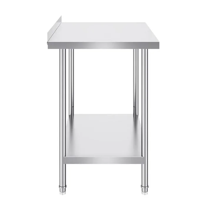 24 x 36 x 36 in. Stainless Steel Work Table, Heavy Duty Commercial Kitchen Prep Table with Adjustable Height