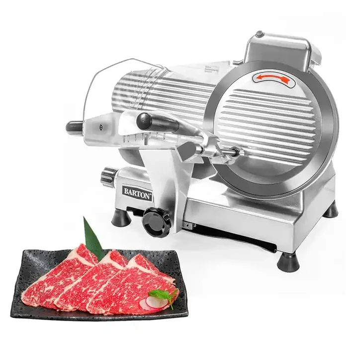 240-Watts Commercial Electric 10 in. Blade Stainless Steel Meat Slicer