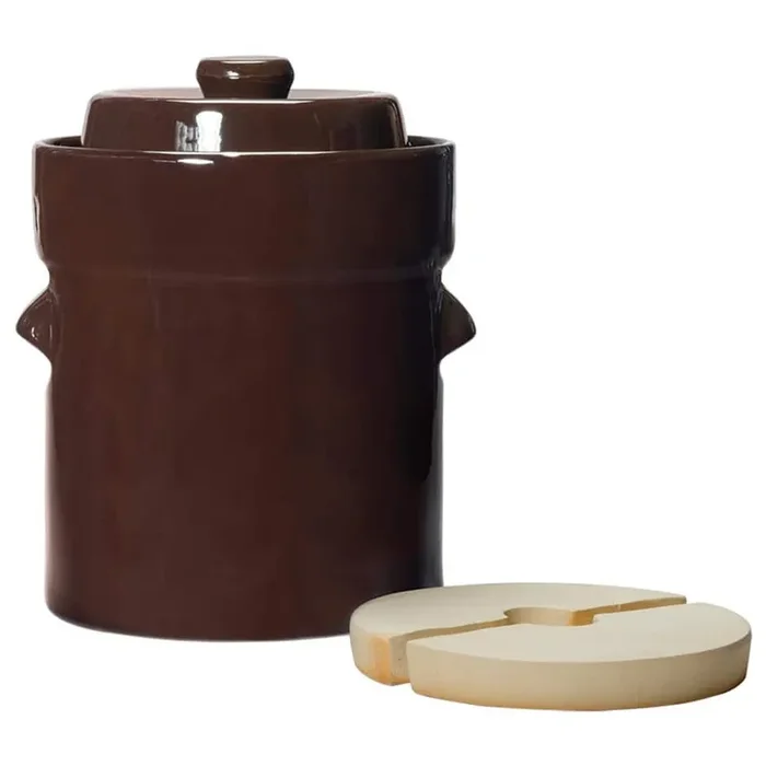 2L Traditional Water-Seal Fermentation Crock Set