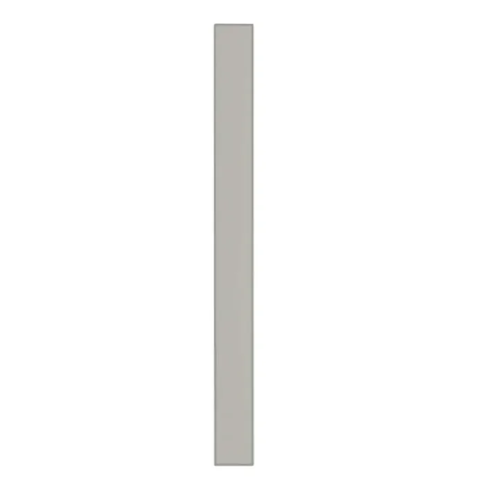 3 in. W x 36 in. H Cabinet Filler in Dove Gray