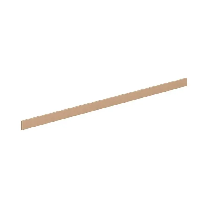 3 in. W x 96 in. H x 0.63 in. D Cabinet Filler Strip in Lakewood Sugar Cookie
