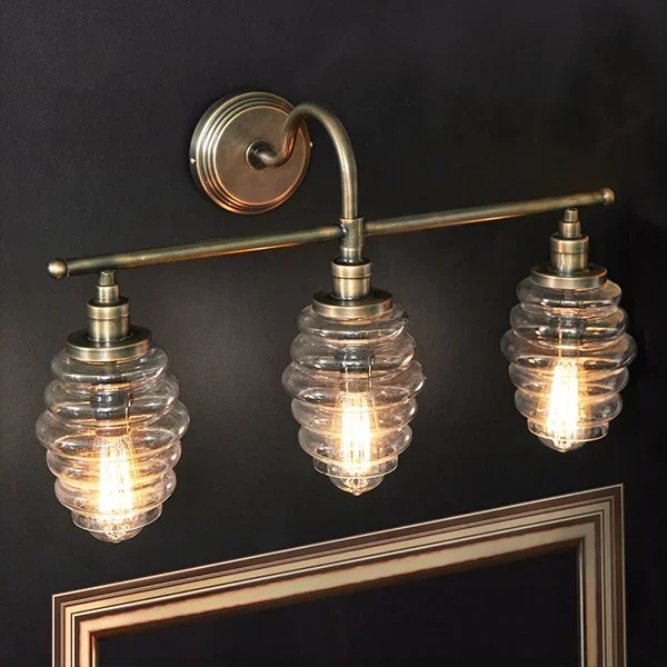 3 Lamp Honey Hive Vanity Lamp – Decor Steals