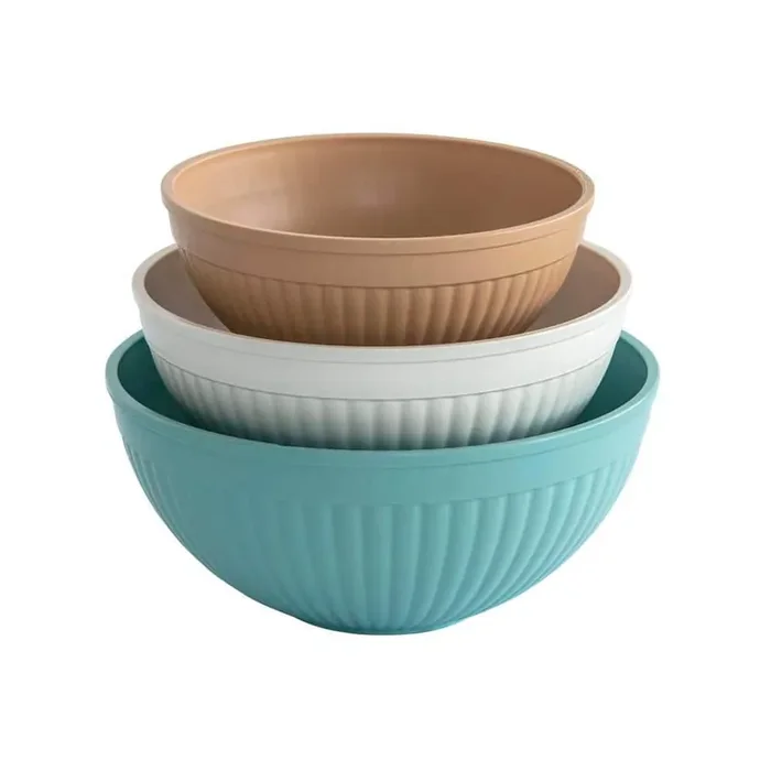 3-Piece Prep and Serve Mixing Bowl Set