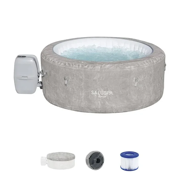 4-Person 120-Jet Inflatable Hot Tub
