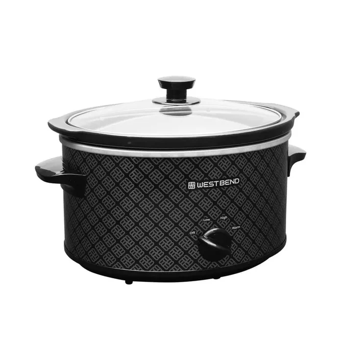 4 qt. Black Slow Cooker