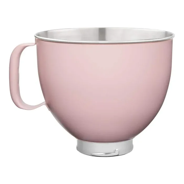 5 Qt. Tilt-Head Dried Rose Colorfast Finish Stainless Steel Bowl