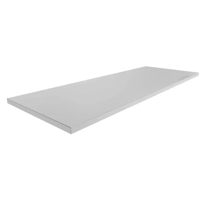 56 in. x 1.25 in. x 24 in. Outdoor Kitchen Stainless Steel Countertop