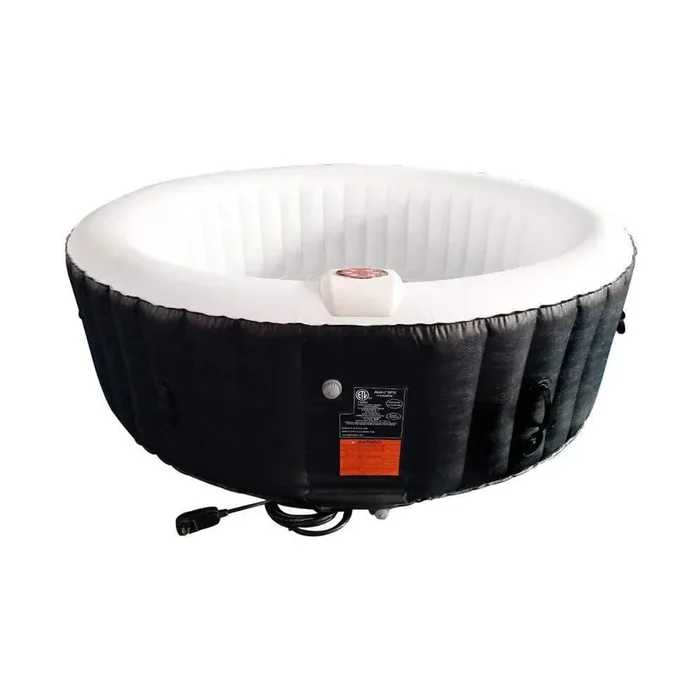 6-Person 130-Jet Inflatable Hot Tub Spa with Cover