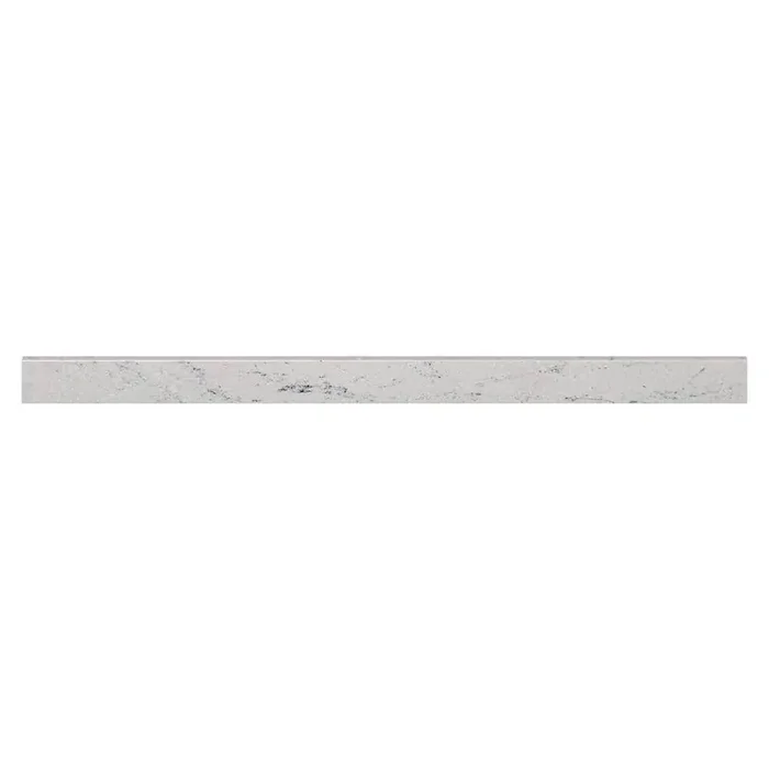 67 in. Cultured Marble Backsplash in Icy Stone