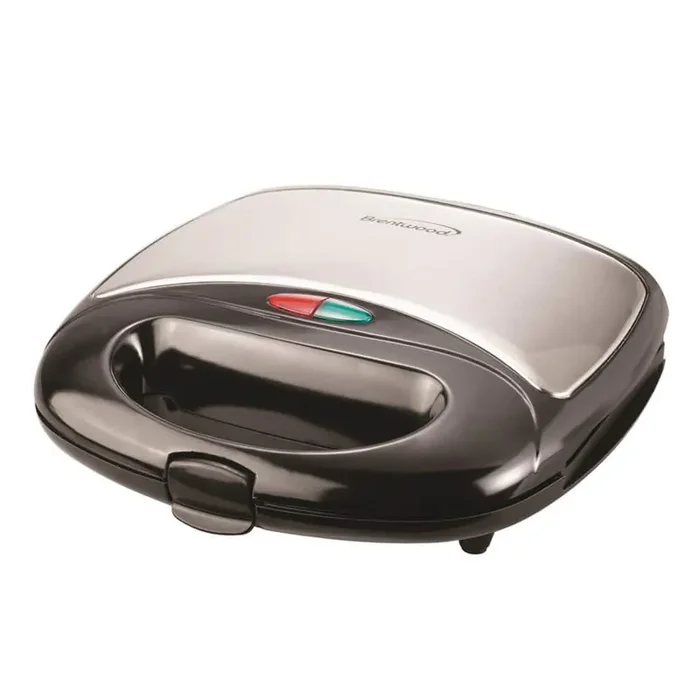 750 W Dual Black Nonstick Waffle Maker