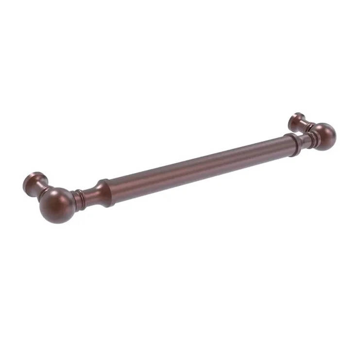 8 in. Center-to-Center Door Pull in Antique Copper
