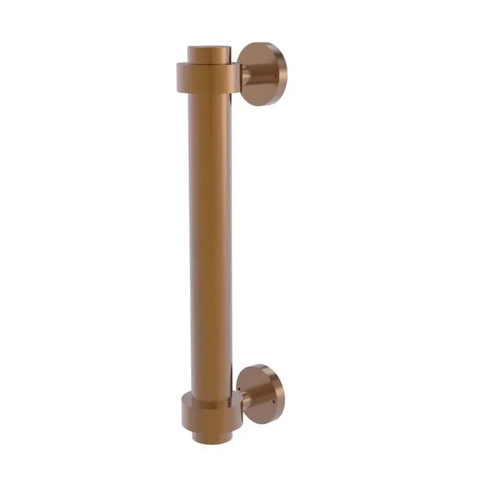 8 in. Center-to-Center Door Pull in Brushed Bronze