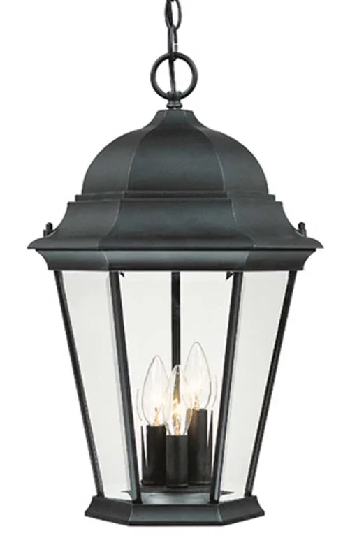 Acclaim Lighting – 5226BK – Three Light Hanging Lantern – Richmond – Matte Black