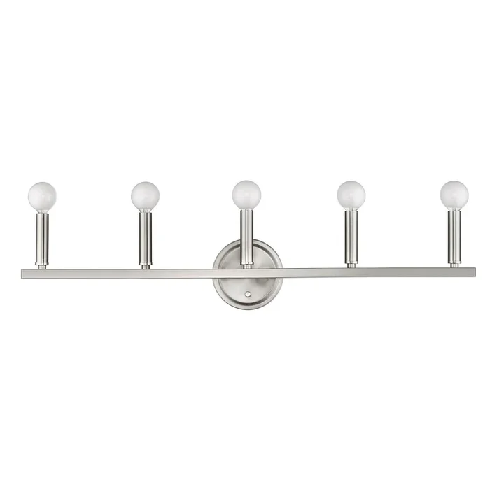 Acclaim Lighting – IN41156SN – Five Light Vanity – Sawyer – Satin Nickel
