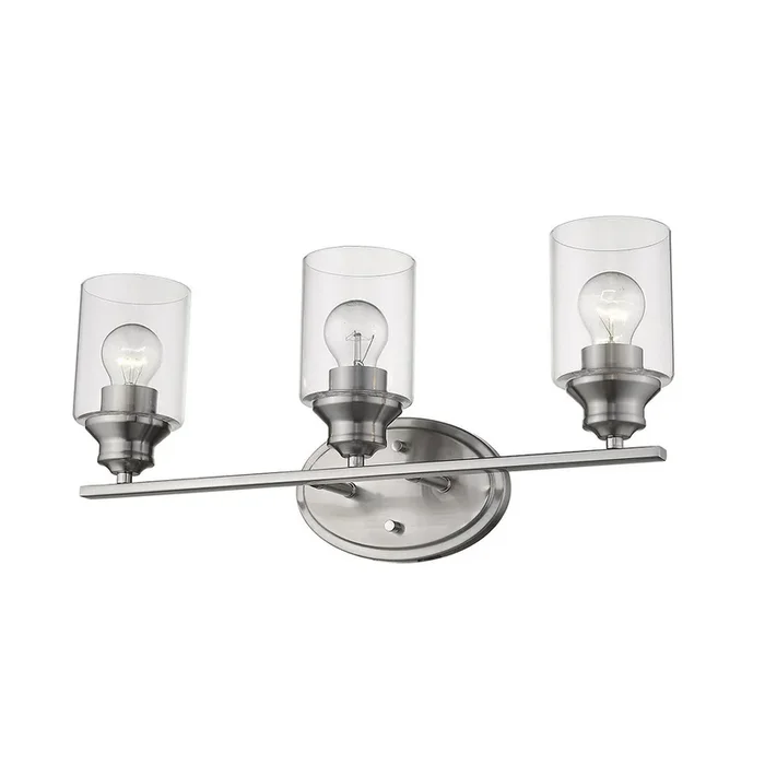 Acclaim Lighting – IN41452SN – Three Light Vanity – Gemma – Satin Nickel