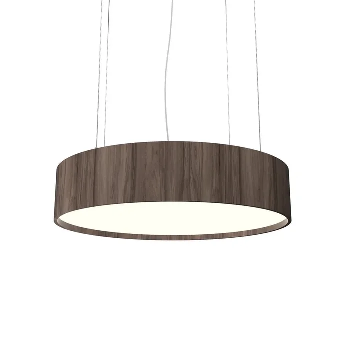 Accord Lighting – 1039LED.18 – LED Pendant – Cylindrical – American Walnut