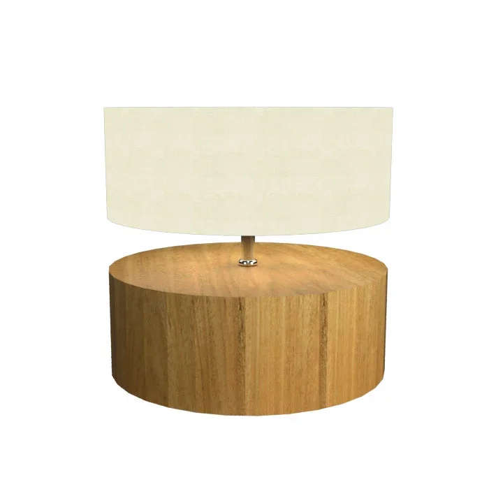 Accord Lighting – 145.09 – One Light Table Lamp – Cylindrical – Louro Freijo