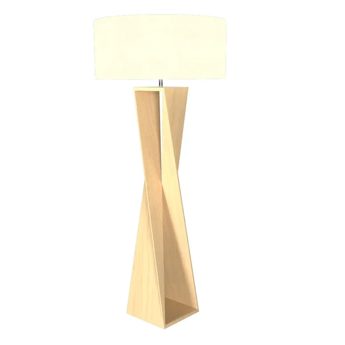 Accord Lighting – 3029.34 – One Light Floor Lamp – Spin – Maple