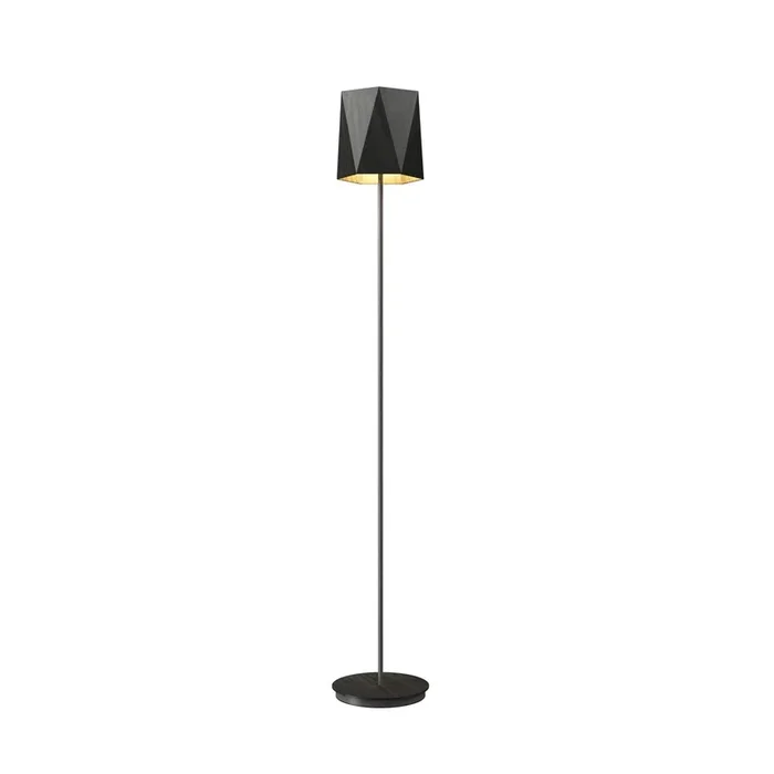 Accord Lighting – 3057.44 – One Light Floor Lamp – Facet – Charcoal