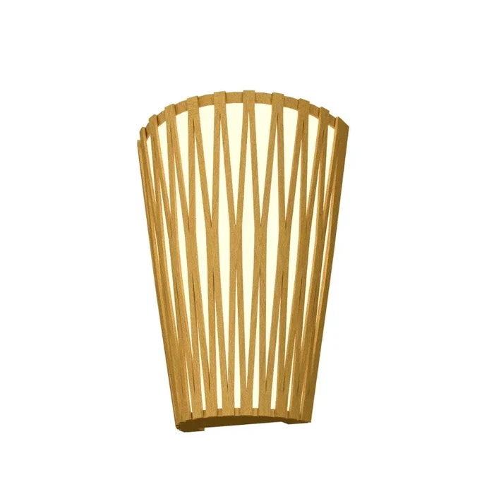 Accord Lighting – 4066.49 – One Light Wall Lamp – Living Hinges – Organic Gold – 406649