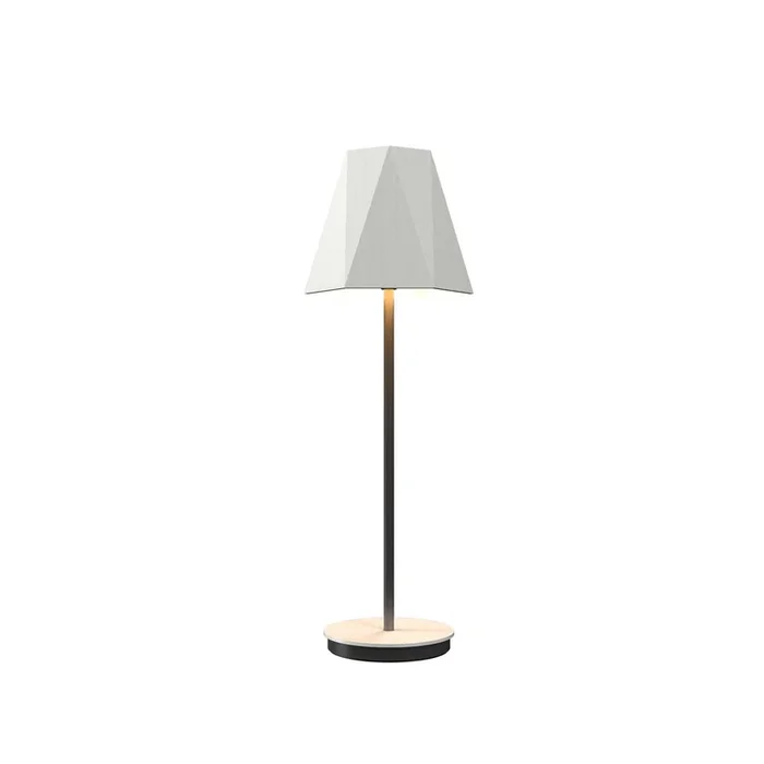 Accord Lighting – 7085.47 – One Light Table Lamp – Facet – Organic White – 708547