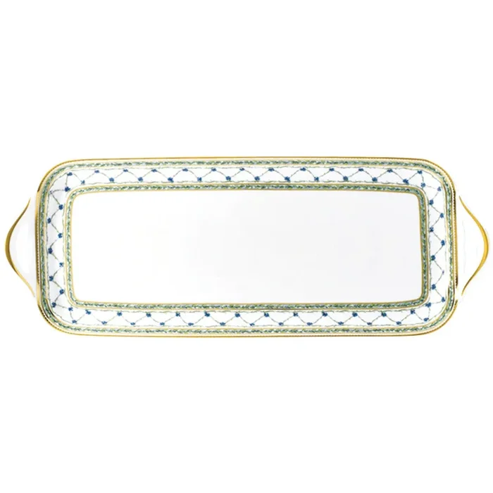 Allee Royale Long Cake Plate by Raynaud