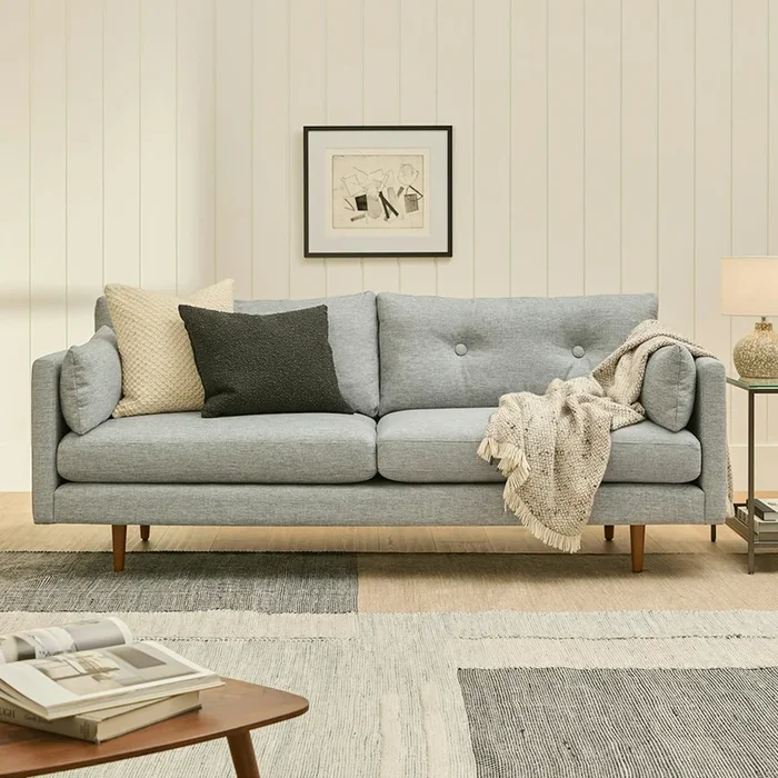 Anton 82″ Sofa – Winter Gray