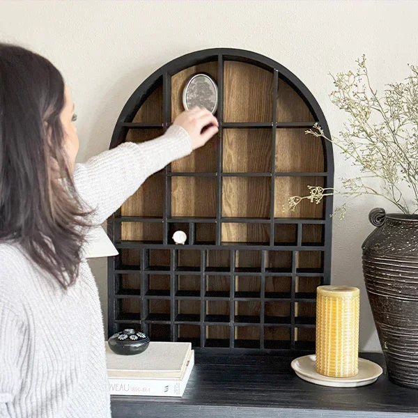 Arched Cubby Wood Wall Shelf – Decor Steals