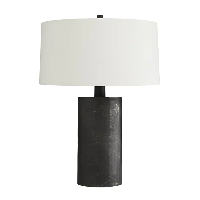Arteriors – 44447-188 – One Light Table Lamp – Prague – Blackened