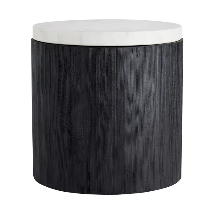 Arteriors – 4873 – Side Table – Gregor – White