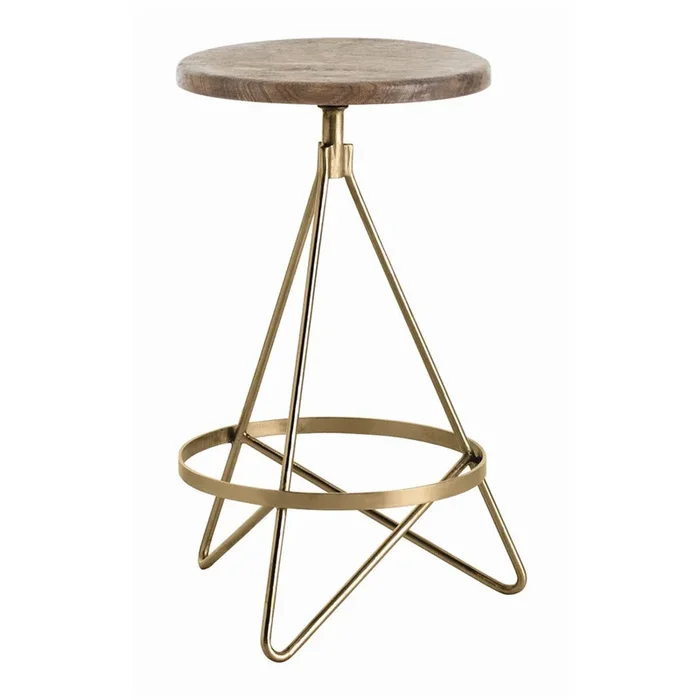 Arteriors – 6698 – Counter Stool – Wyndham – Natural Wax