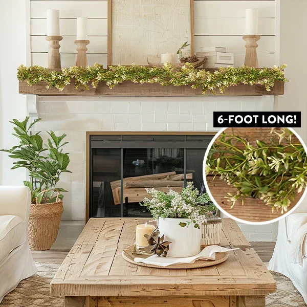Boxwood and Berries Garland – Decor Steals