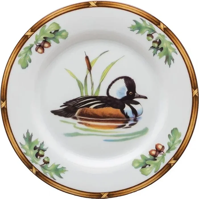 Bread Hooded Merganser Game Birds by Julie Wear
